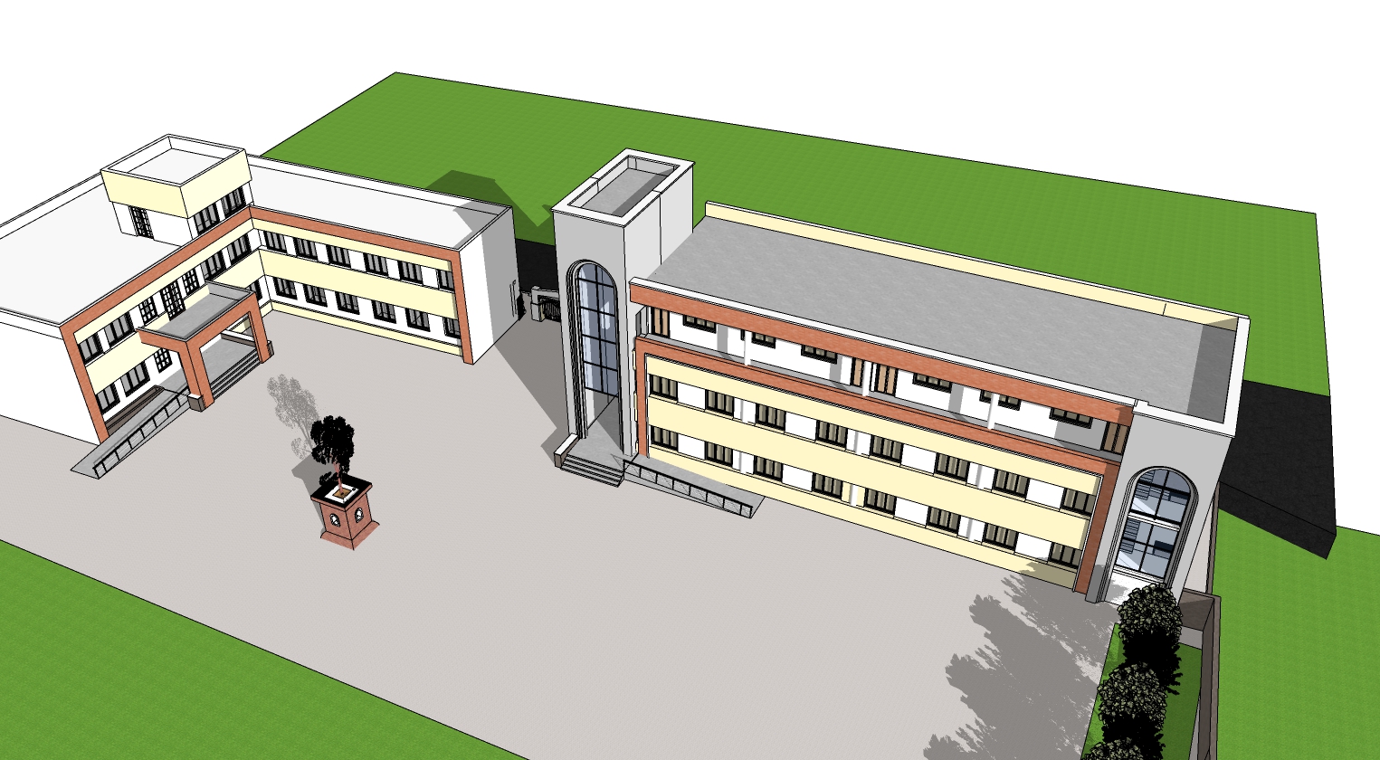 Local Goverment school building main